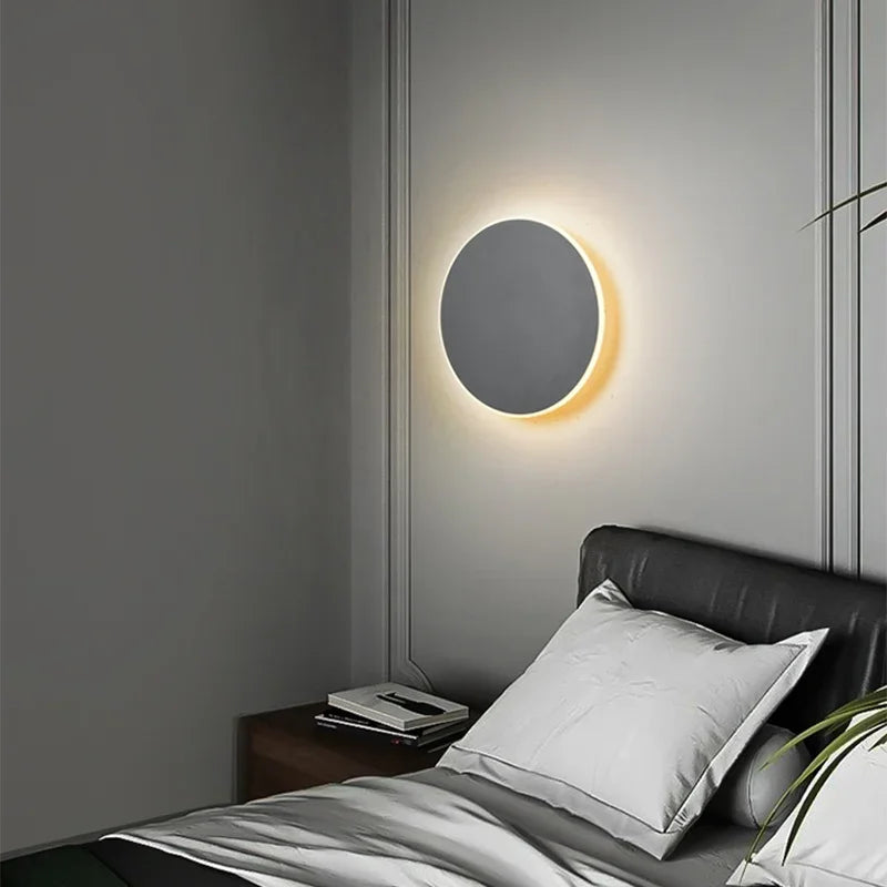 Modern LED Wall Lamp Round for Indoor - Stylish Wall Lighting