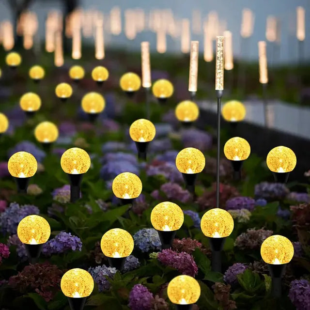 Eco-Friendly Solar Garden Lights – Energy-Efficient LED Garlands for Outdoor Areas