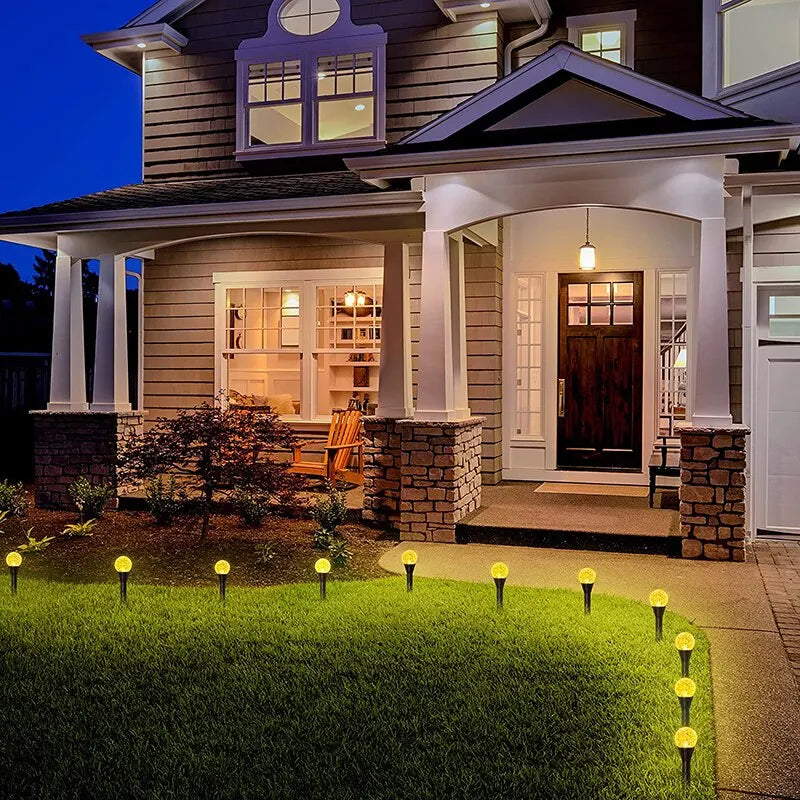 Eco-Friendly Solar Garden Lights – Energy-Efficient LED Garlands for Outdoor Areas