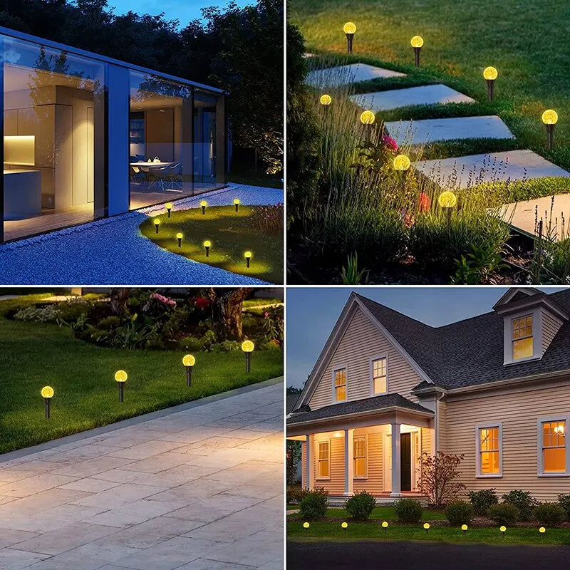 Eco-Friendly Solar Garden Lights – Energy-Efficient LED Garlands for Outdoor Areas