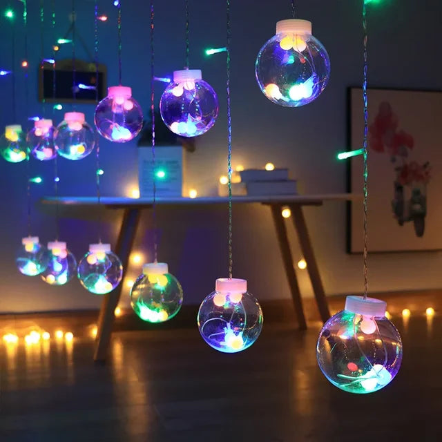 Waterproof LED Fairy Garland for Outdoors – Atmospheric String Lights for Garden & Terrace