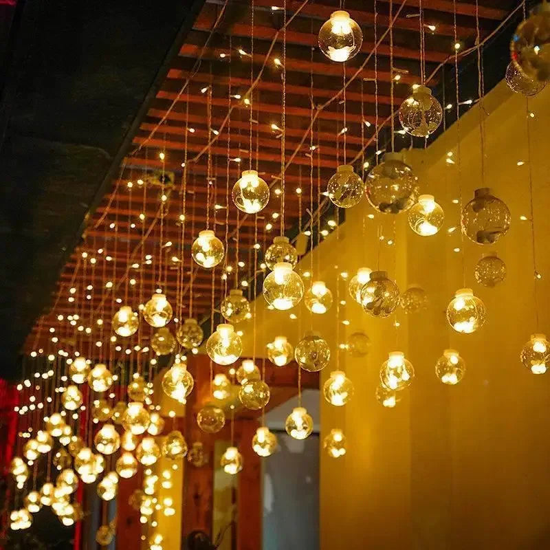 Waterproof LED String Lights for Outdoors, IP65 Solar String Lights Outdoor, Decorative Christmas Lighting