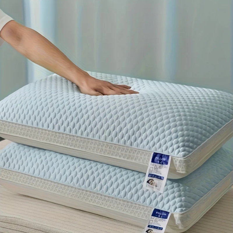 Cooling Pillow – Breathable and Soft Pillow, Perfect for Neck Support and Relaxation, Sleep-Inducing and Temperature-Regulating