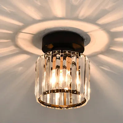 Crystal Ceiling Light – Luxury Lampshade Made of Crystal for Hallway and Living Room