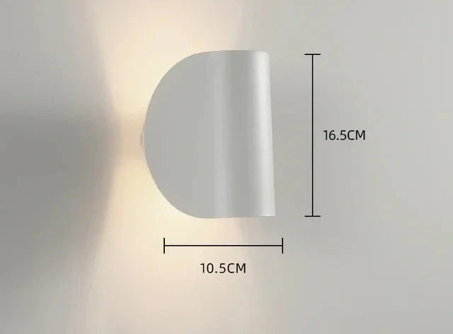 Colourful Macaron Wall Light – Modern LED Wall Lamp for Bedroom