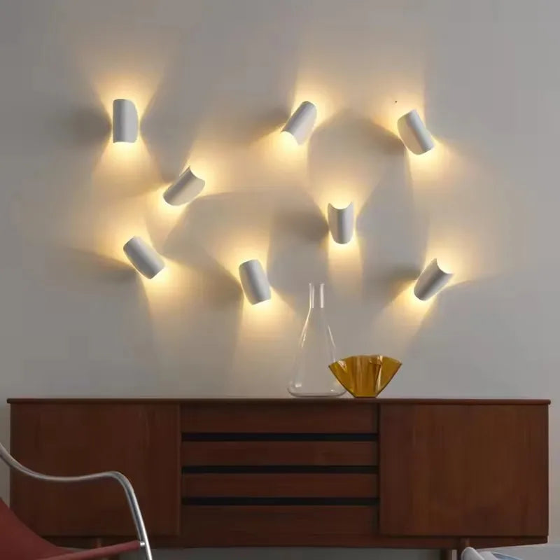 Colourful Macaron Wall Light – Modern LED Wall Lamp for Bedroom