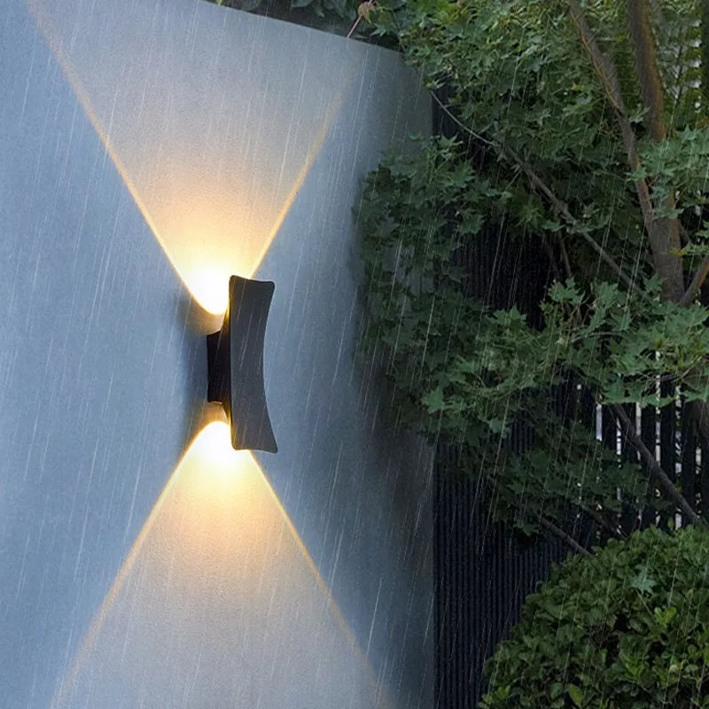 Minimalist LED Outdoor Wall Light, Modern Waterproof Wall Lighting for Terrace and Garden