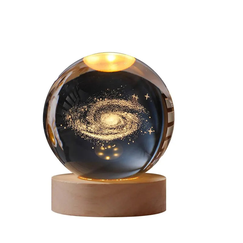 Solar System Table Lamp – LED Light with Planet Design for Living Spaces