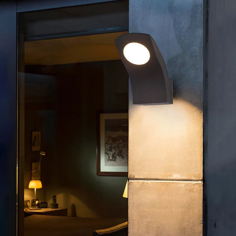 Modern LED Wall Light for Veranda and Terrace – Weatherproof, Energy Efficient & Stylish Design