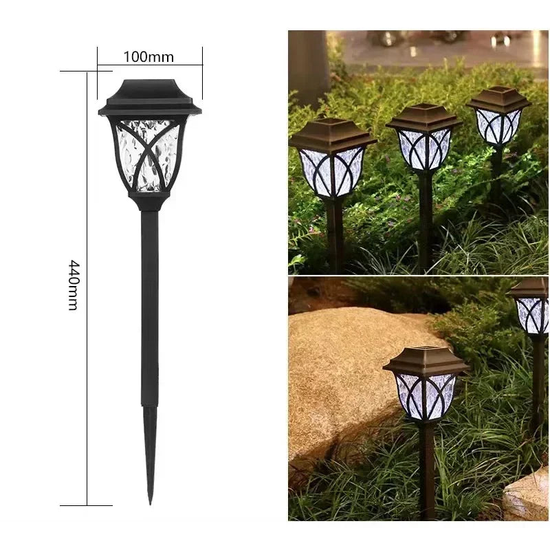 LED Solar Garden Lights – Decorative Solar-Powered Lawn Lights for Outdoor Paths