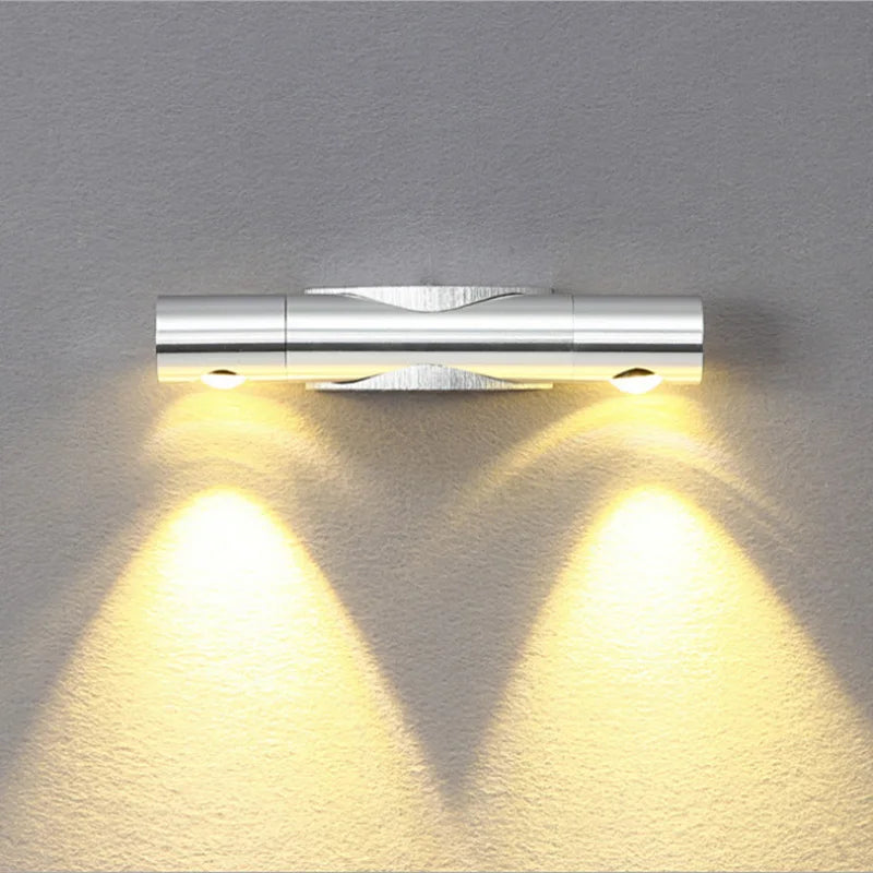 LED Wall Light with Double Spotlight – Modern Wall Lighting for Living Spaces