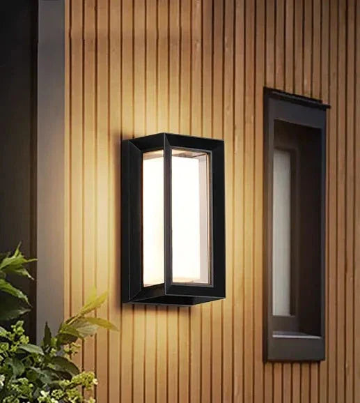 Modern Outdoor Wall Light for Garden and Terrace