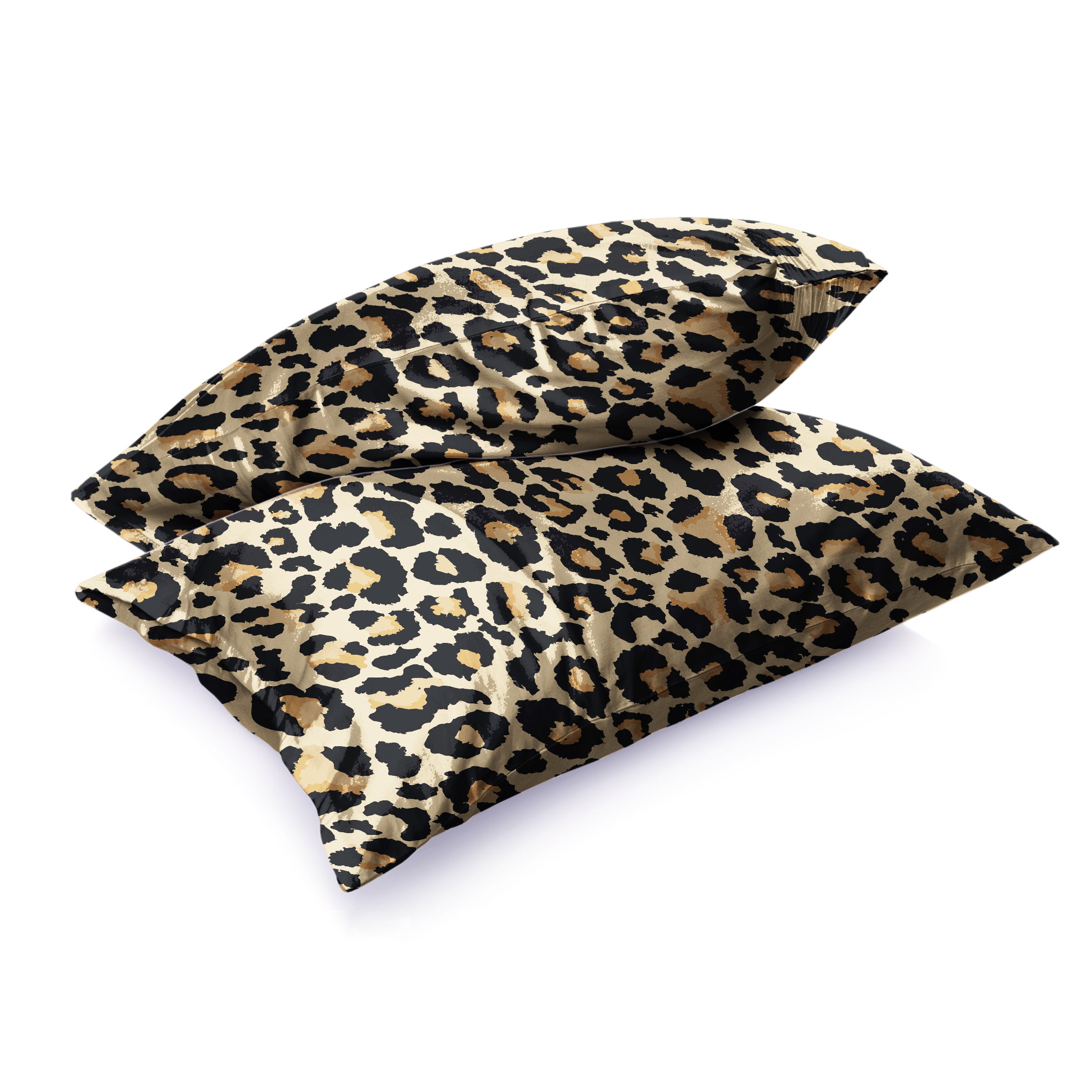 Luxurious Leopard Print Bedding Set Made of Soft Cotton for Stylish Bedrooms