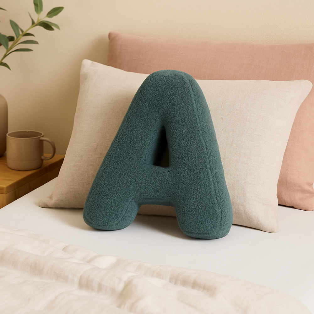 Soft Decorative & Unique Letter Cushion