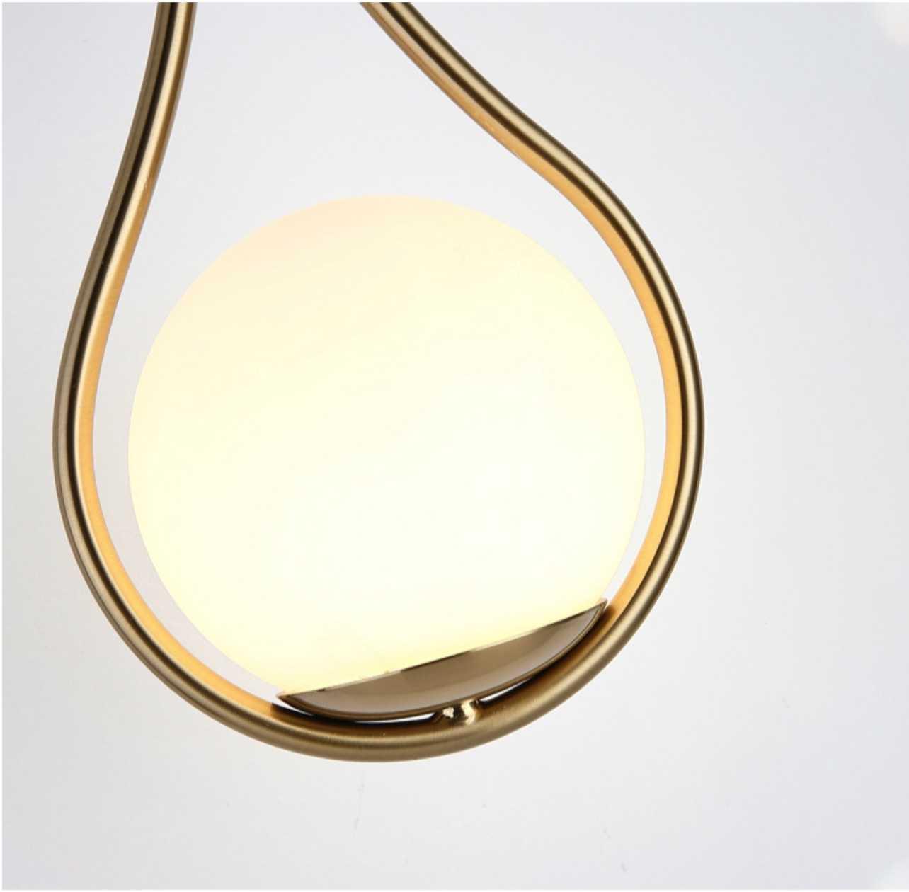 Teardrop Shaped Wall Light