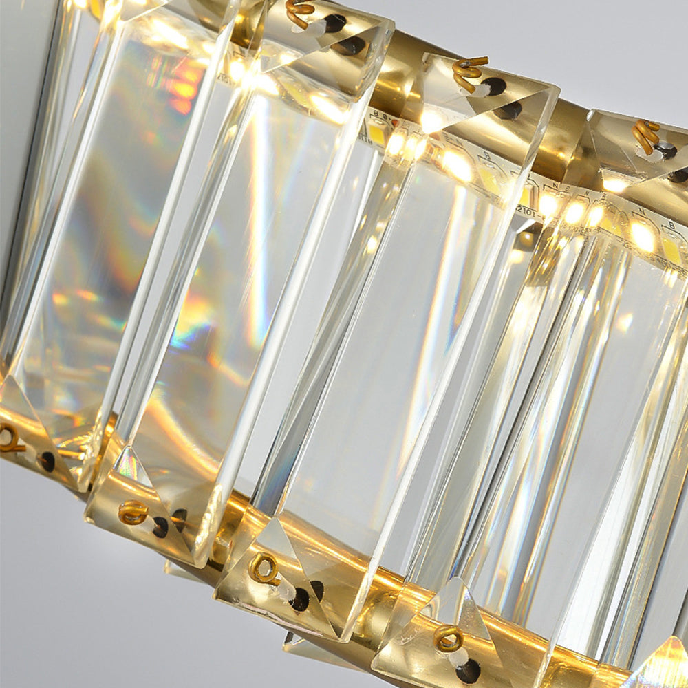 Crystal LED Round Ceiling Light