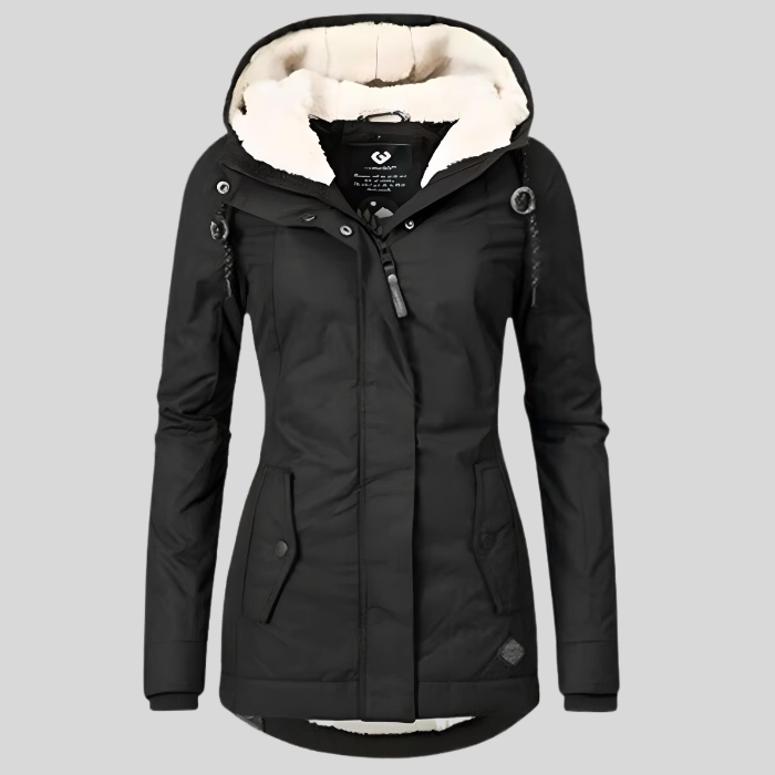 Women's Winter Hooded Jacket | Warm
