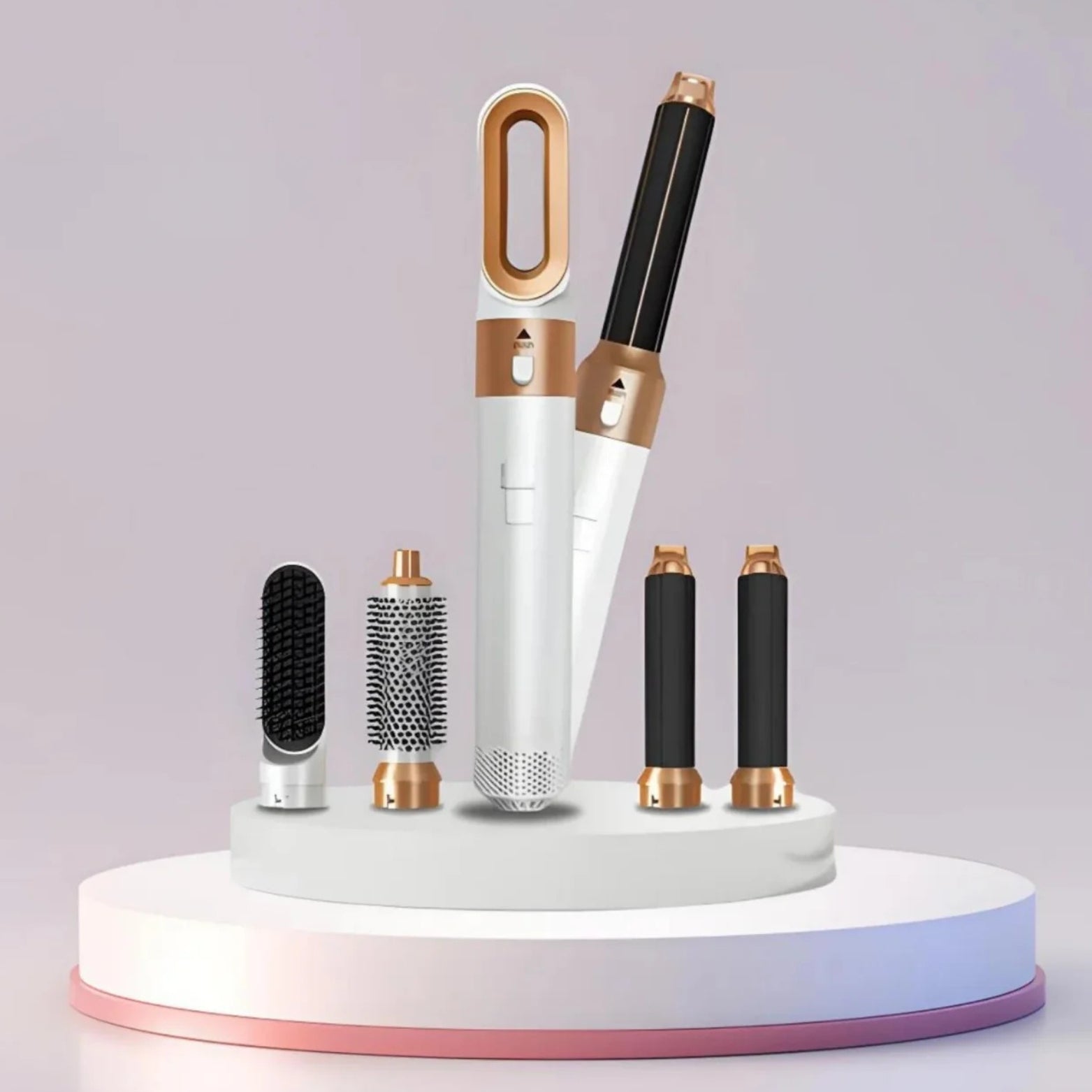 5-in-1 Hair Styler – Professional Auto Curling & Styling Solution