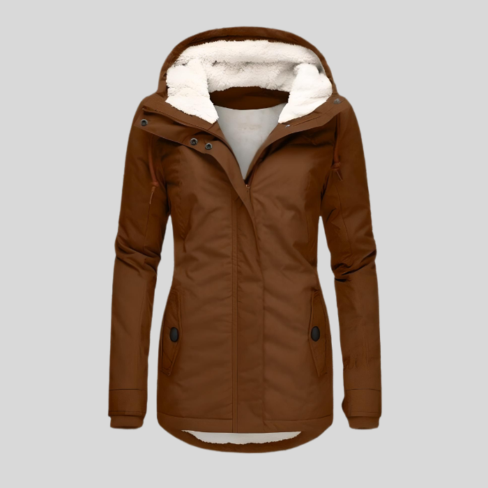 Women's Winter Hooded Jacket | Warm
