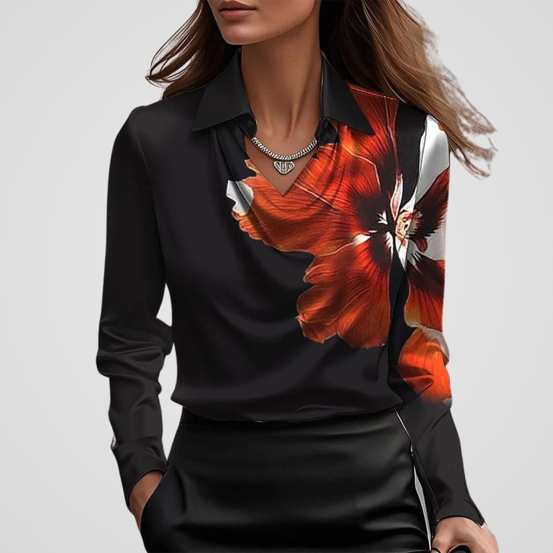 Women's Long Sleeve Blouse | Formal