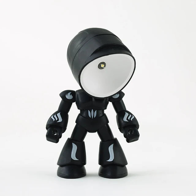 Cute Robot Table Lamp – Creative LED Light for Children's Room and Desk