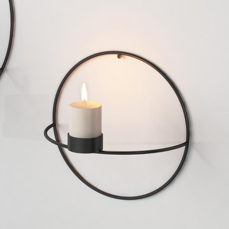 Modern Wall Candle Holder and Vase – Stylish Decor for Living Room and Hallway