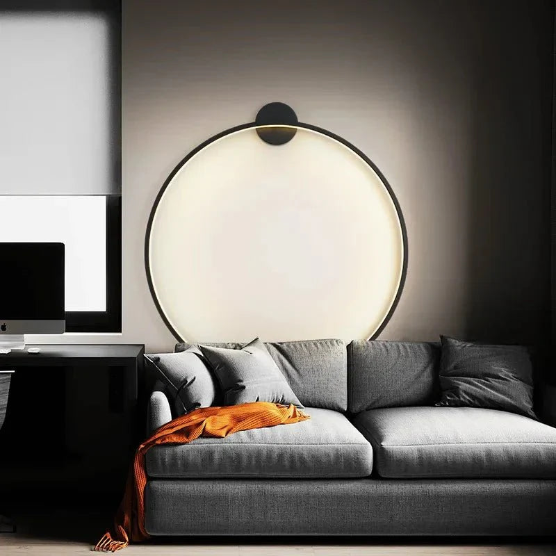 Minimalist Round Wall Light