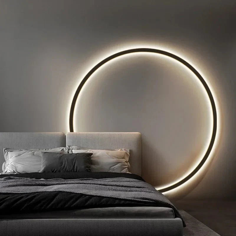 Minimalist Round Wall Light