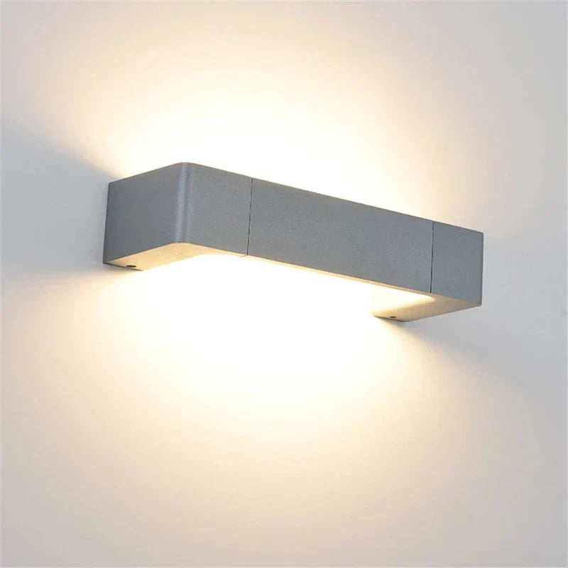 Modern LED Wall Light for Indoor and Outdoor Use - Energy Saving, Minimalist Design, Ideal for Living Room or Hallway