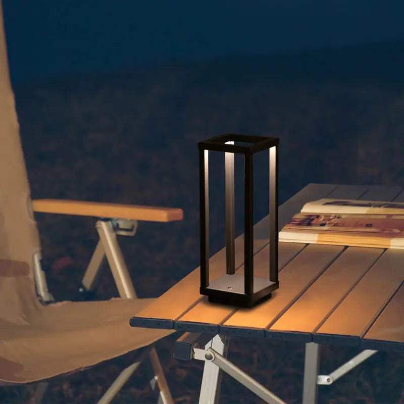 Rechargeable LED Table Lamp - Modern Design, Dimmable, Energy-Saving for Indoor and Outdoor Use