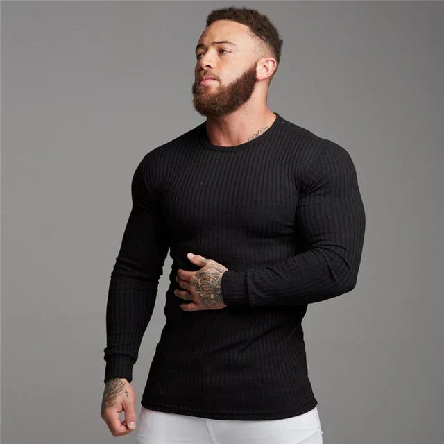 Men's Slim Fit Sweater | Long Sleeve