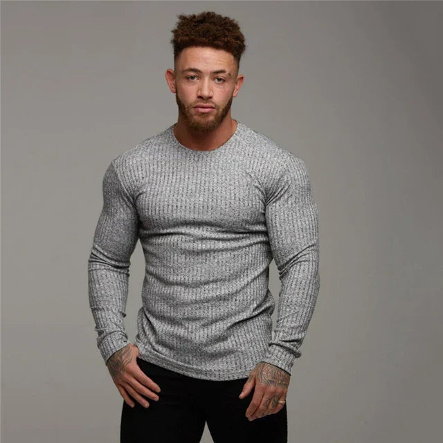Men's Slim Fit Sweater | Long Sleeve