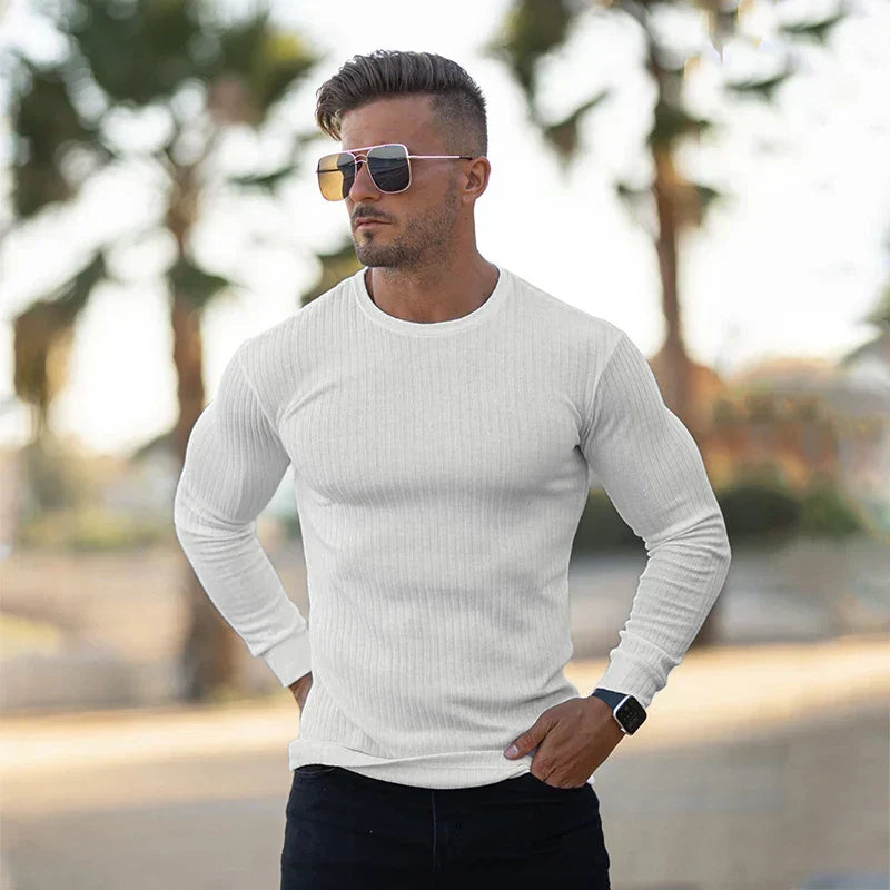 Men's Slim Fit Sweater | Long Sleeve