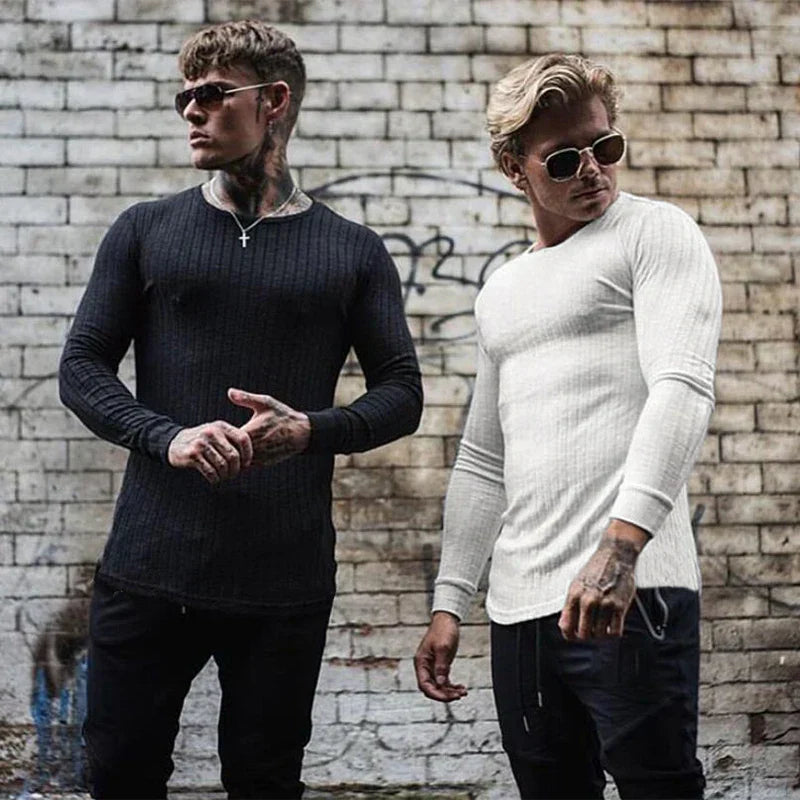 Men's Slim Fit Sweater | Long Sleeve