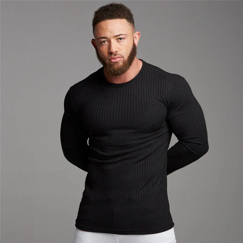 Men's Slim Fit Sweater | Long Sleeve