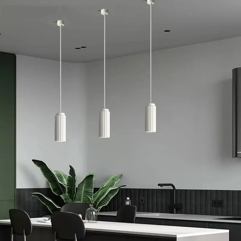 Scandinavian LED Pendant Light, Minimalist Hanging Lamp for Dining Room & Kitchen