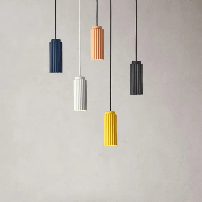 Scandinavian LED Pendant Light, Minimalist Hanging Lamp for Dining Room & Kitchen