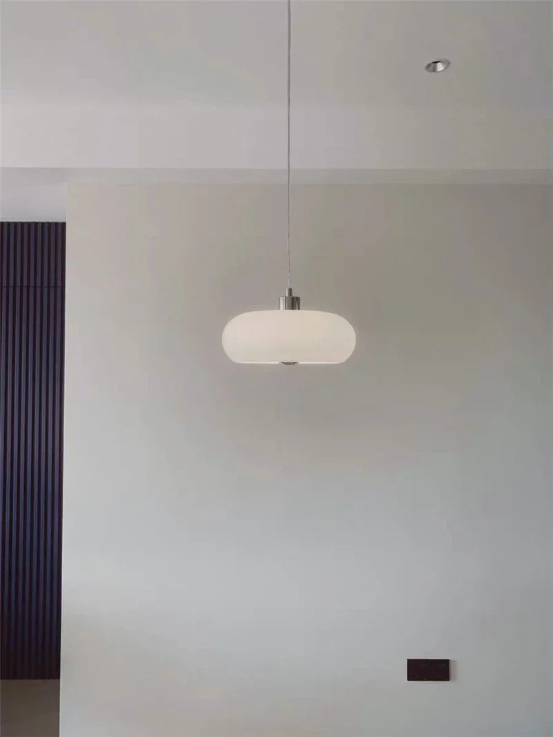 Round Pendant Light – Modern Hanging Lamp for Kitchen or Hallway