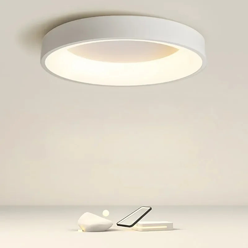 Round LED Ceiling Light Dimmable | Modern Ceiling Lamp for Living Room