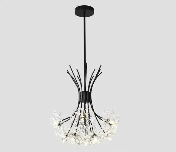 Crystal Pendant Light – Modern LED Hanging Lamp for Dining Room and Living Room, Decorative Design Light