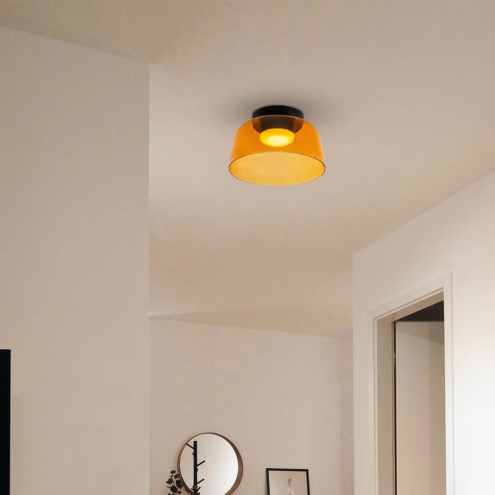 Scandinavian Artisan Glass Ceiling Pendant