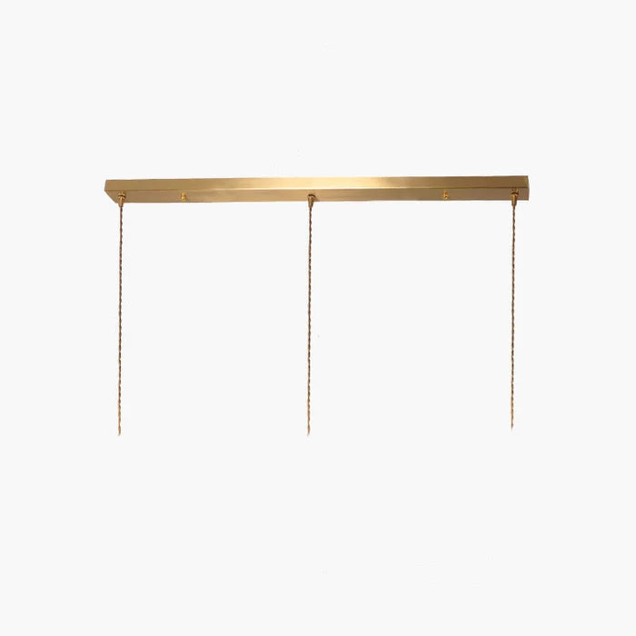 Glass Veil Pendant Light with Timeless Cut Design