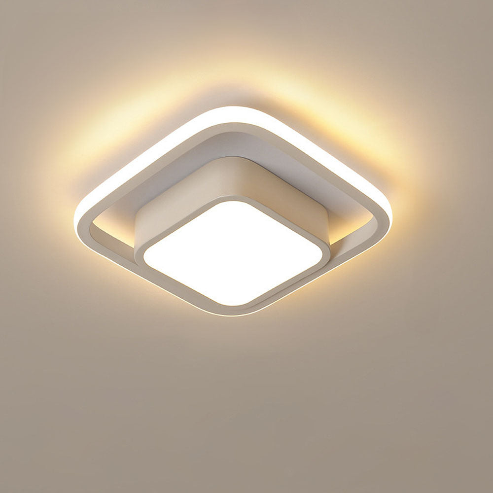 Modern Minimalist Halo Duo Ceiling Light