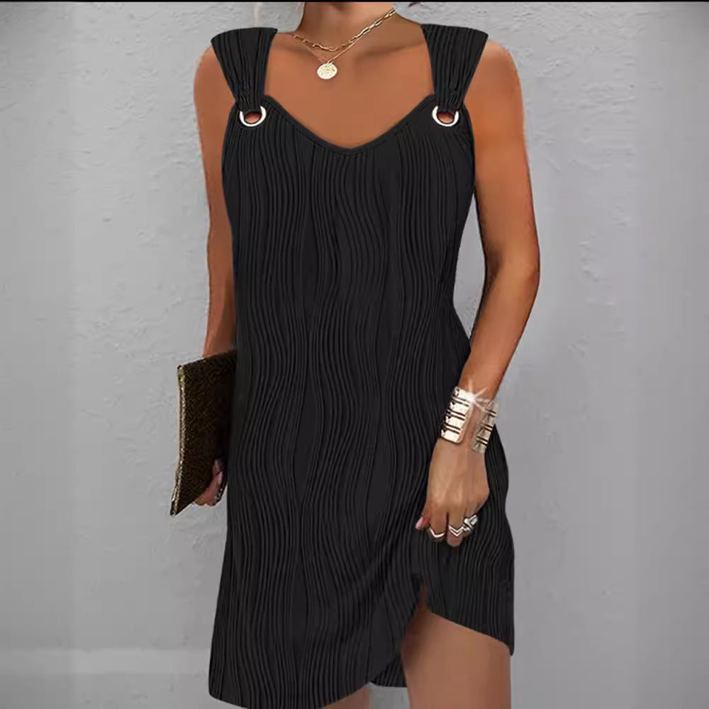 Women's Sleeve Knitted Dress | Mini
