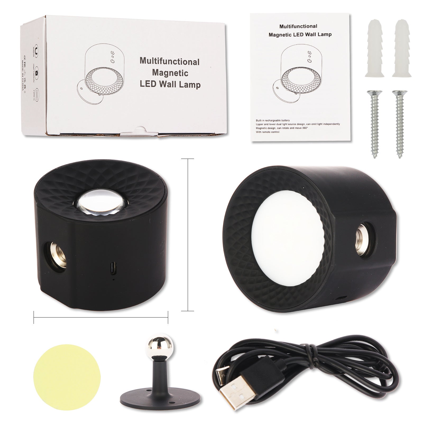 360° Surround Wall Light