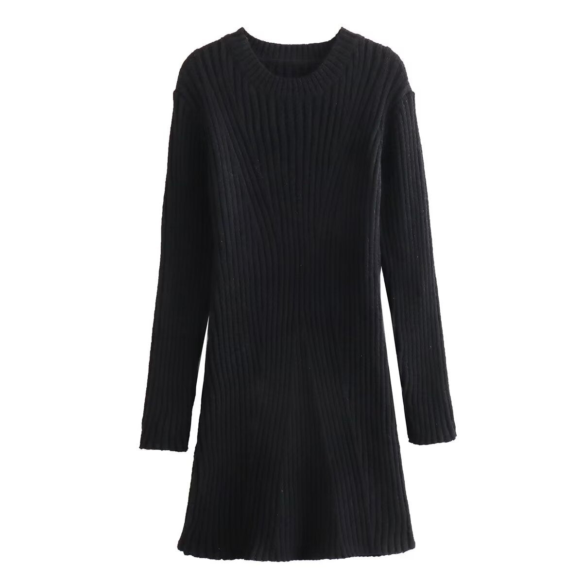 Women's A Line Knitted Dress | Mini
