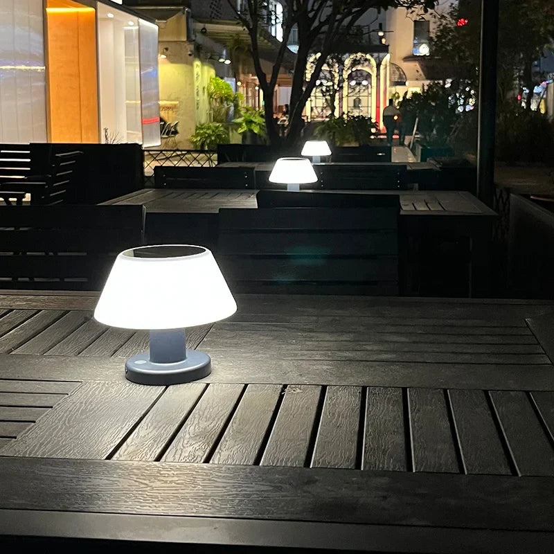 Rechargeable Solar Table Lamp – Eco-Friendly LED Table Light for Indoor and Outdoor Use