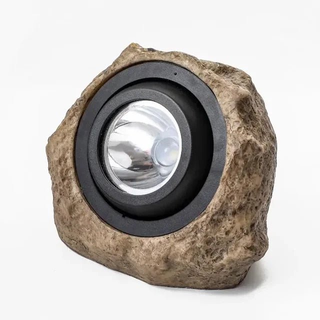 Solar Rock LED Outdoor Light