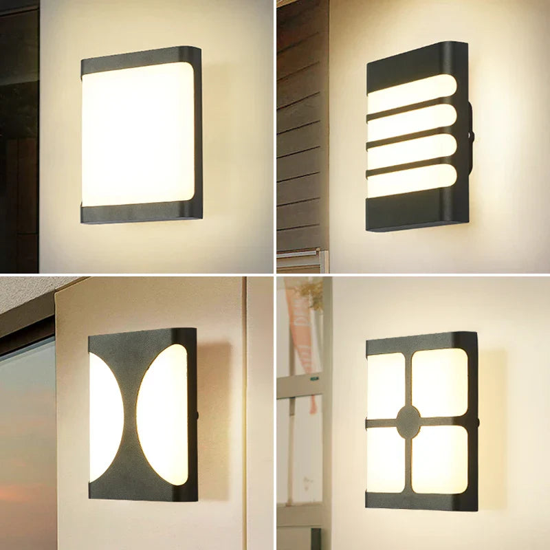 Waterproof LED Outdoor Wall Lights – Energy-Saving Wall Light for Outdoor Use