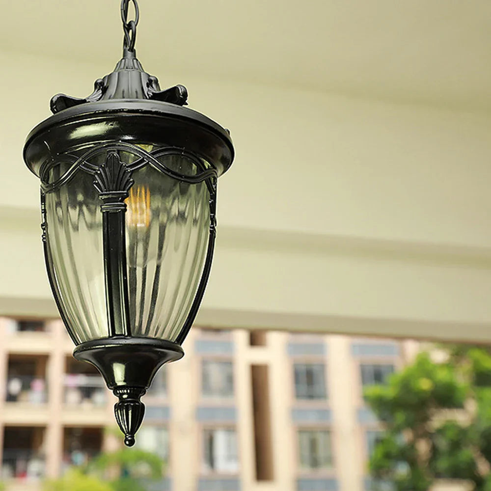 Antique Chandelier in European Style – Vintage Pendant Light for Outdoor and Indoor Areas